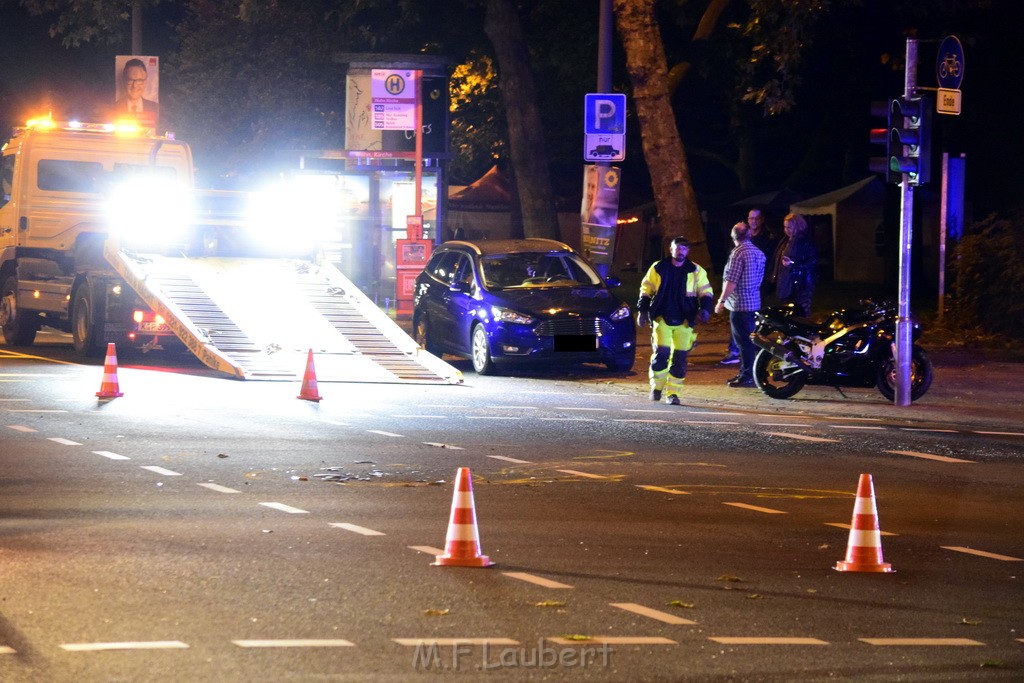 VU Pkw Krad Koeln Porz Wahn Frankfurterstr Heidestr P31.JPG - Miklos Laubert